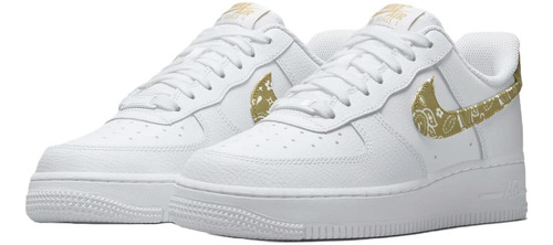 Nike Air Force 1 Low '07 Para Mujer Blanco Cebada Blanca 5