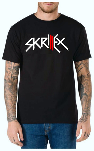 Remera Skrillex - Rock - Full Vinil