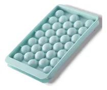 Comprar Cubetera Hielos Redondos 33 Esferas Tapa Hielera Apilable