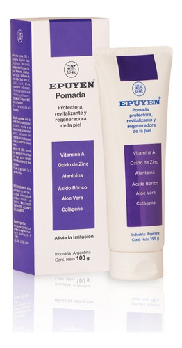 Pomada Oxido De Zinc 100 Gr Epuyen T/hipoglos. Regeneradora