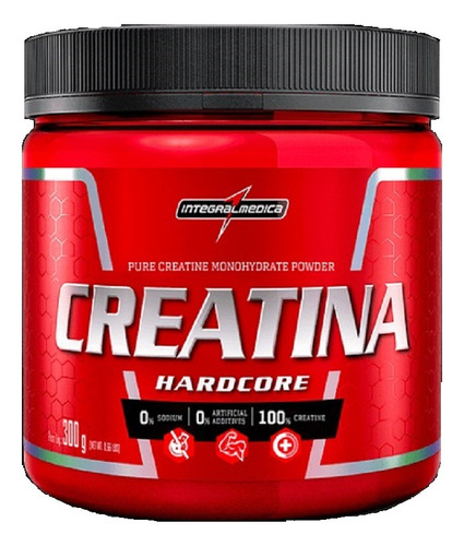 Creatina Hardcore 300g - Integralmedica