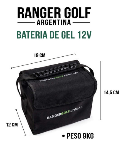 Imagen 6 de 10 de Carro Ranger Golf Electrico A * Control Remoto *