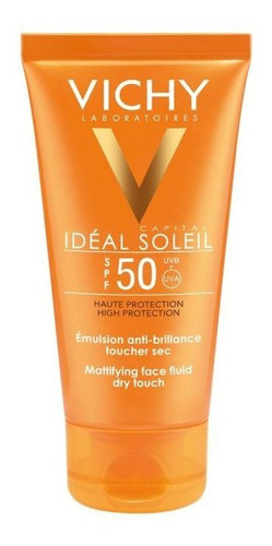 Vichy Idéal Soleil Crema Fps50 Toque Seco X50ml