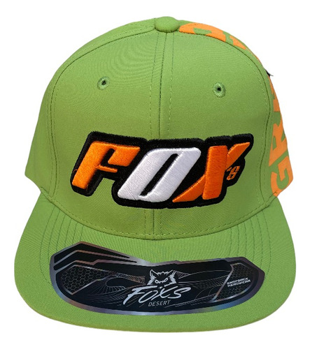 Gorra Foxs Desert Snapback Adulto Visera Plana 003