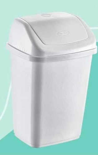 Papelera Basurero Con Tapa Vaivén 35 Litros