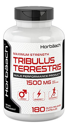 Tribulus Terrestris Para Hombres 1500 Mg 180cap Horbaach
