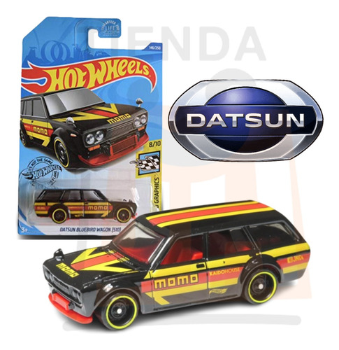 Hot Wheels Datsun Bluebird Wagon ( S10) Momo 2020 Tiendajyh