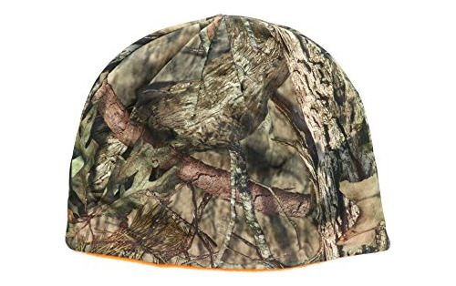 Mossy Oak Gorro De Punto De Caza Reversible De Forro Polar C