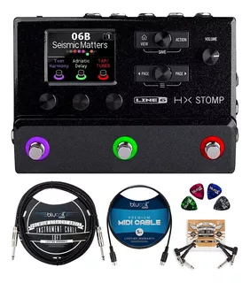 Line 6 Hx Stomp Xl - Procesador De Suelo Para Guitarra Multi