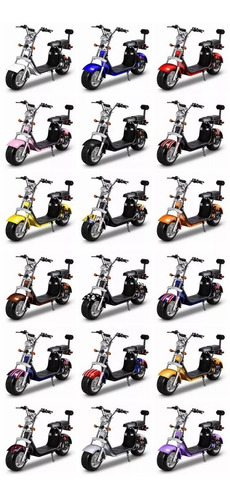 Imagen 8 de 15 de Moto Scooter Eléctrico Citycoco 2000w 20ah Autonomía 50km