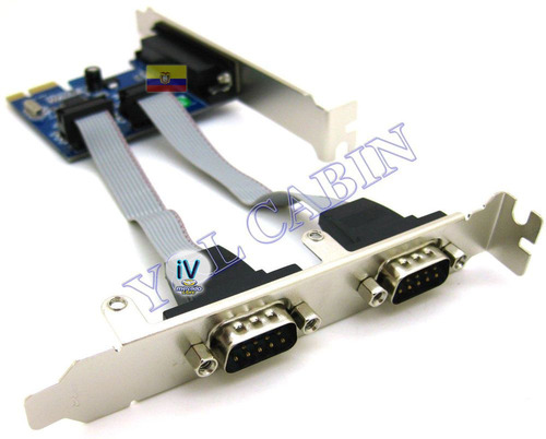 Tarjeta Pci Express 2 Puertos Serial Db9 + Db25 Paralelo Enc