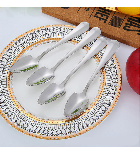 Nuevo Cutlery Cups - Cuchara Dentada Para Helado (metal, 6