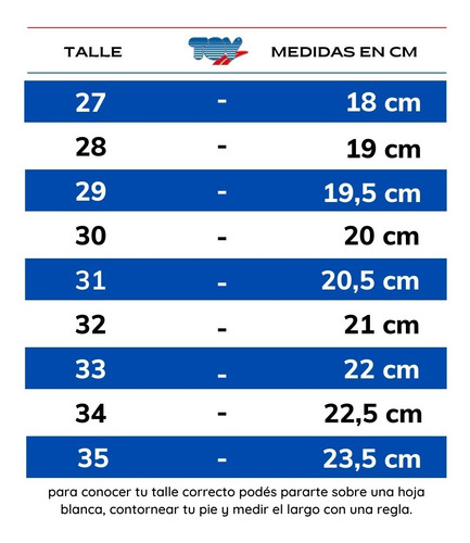 Zapatilla Deportiva Niños Toy J28 Ntalle 28 Al 33