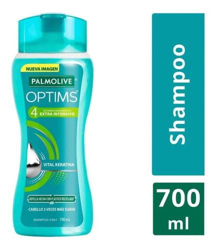 Caja Shampoo Optims Extra Intensivo De 700 Ml Con 12 Piezas
