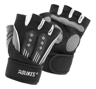 Guantes Deportivos Aolikes A-115 Gym Levantamiento Pesas