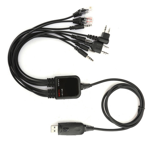 Cable De Programación Usb 8 En 1 Para Kenwood, Quanshengcn,