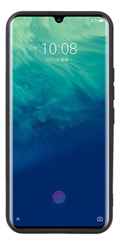 Funda De Teléfono Tpu Negra Para Zte Axon 10 Pro