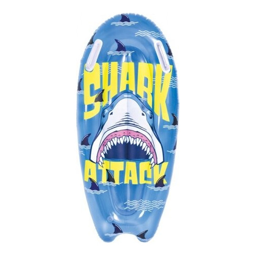 Tabla Barrenador Inflable Tiburon Shark Pileta Niño Verano 