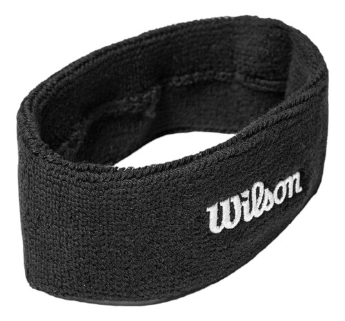 Bandana Deportiva Absorbente Wilson Negra