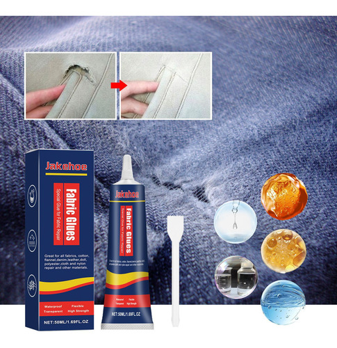 Pegamento Para Tela, Tela Lavable, Adhesiva En Seco, Ropa Tr