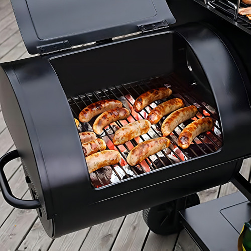 Royal Gourmet Cc2036f Parrilla De Barril De Carbón Con Ahuma