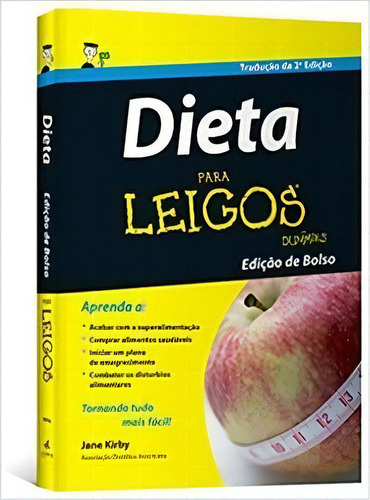 Dieta Para Leigos, De Kirby Jane. Editora Alta Books Em Português