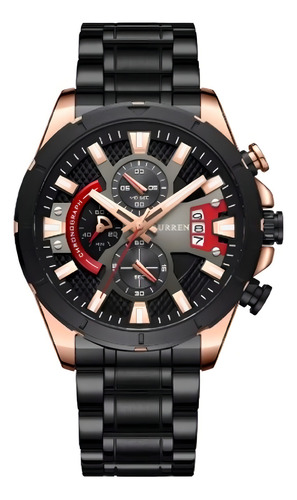 Reloj Para Hombre Curren 8401 Kred42001 Negro