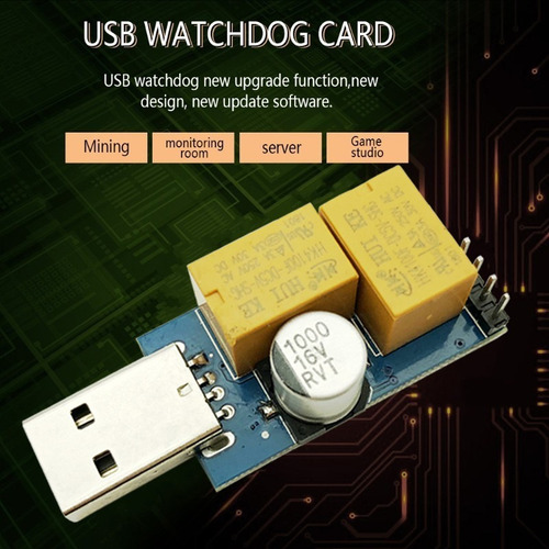 Usb Watchdog Mineração Reset Automático Tela Azul
