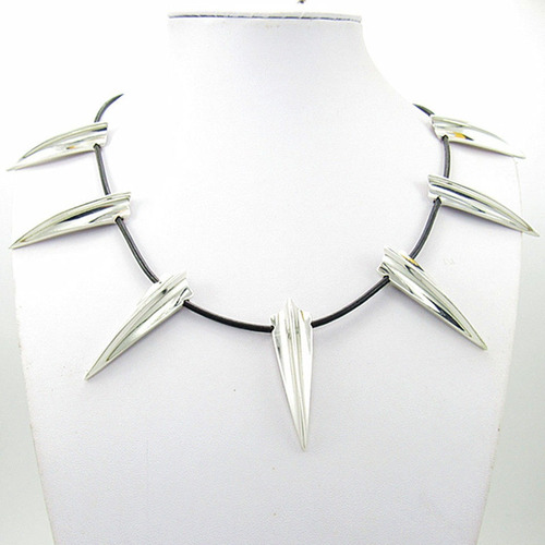 Collar Black Panther Metalico Cosplay Disfraz Avenger Marvel