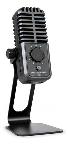 Micrófono Multipatrón Con Interface De Audio Integrada Irig 