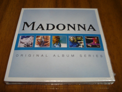 Box Cd Madonna / 5 Albumes Originales (nuevo Y Sellado) 5 Cd
