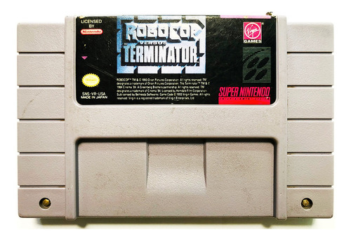 Robocop Versus Terminator Snes - Super Nintendo