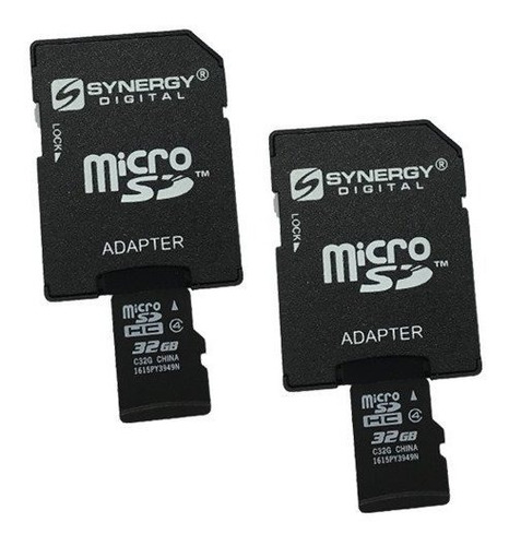 Tarjeta Memoria Para Telefono Celular 2 Unidad Microsdhc 32
