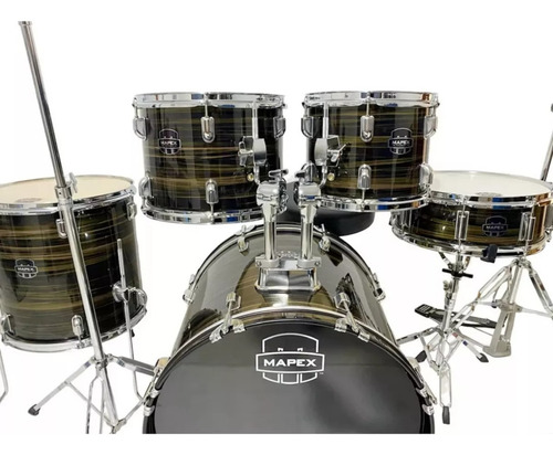 Bateria acústica Mapex Comet CM5294ftc-FJ-Sc Ebony Yellow Gr