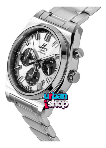 Reloj Casio Edifice Efb 730d 7a Acero Zafiro Cronometro Gris