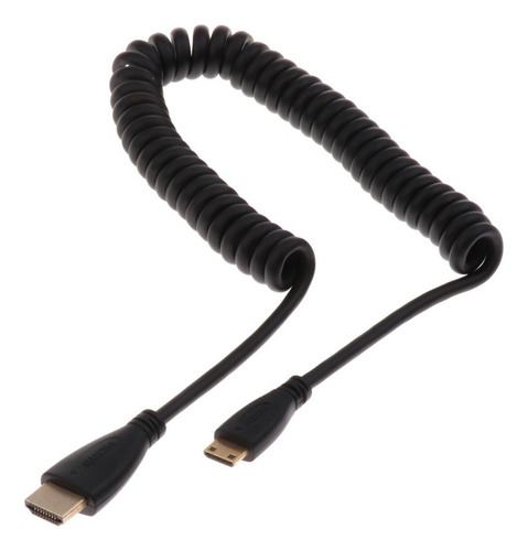 - Nuevo Cable De Extensión Hdmi A Mini Hdmi En Espiral,