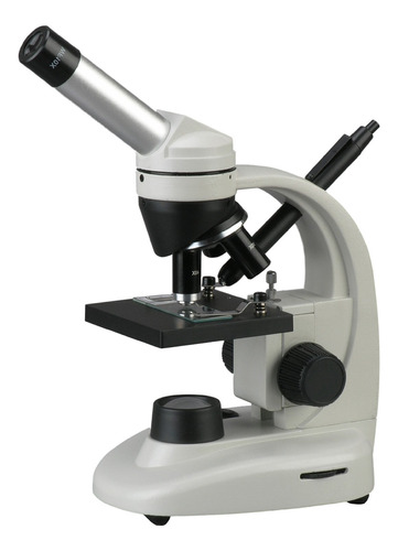 Amscope Microscopio Monocular Compuesto M135c-2l-pb10, Ocul.