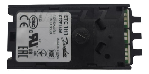 Imagem 3 de 6 de Termostato Eletrônico Imbera 077f1406 Danfoss - 127v