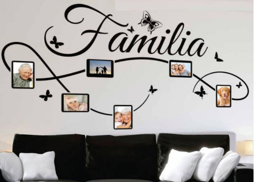 Vinil Decorativo Para Pared Familia Marcos 60x119cm