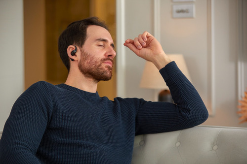 Audífonos Bluetooth Shokz Openfit Openear Negro Truewireless