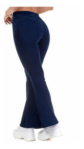 Jegging Jeans De Mezclilla Stretch Opps Jeans Corte Campana