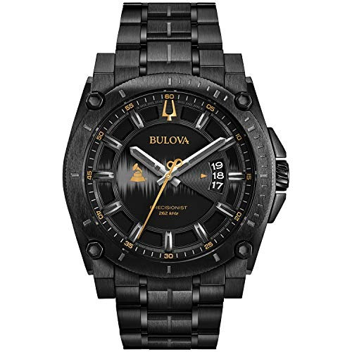 Bulova Mens Grammy Watch Quartz Stainless Steel C