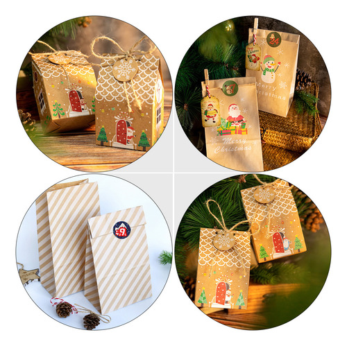 Bolsa De Caramelos Advent Candy Sacks Countdown Box