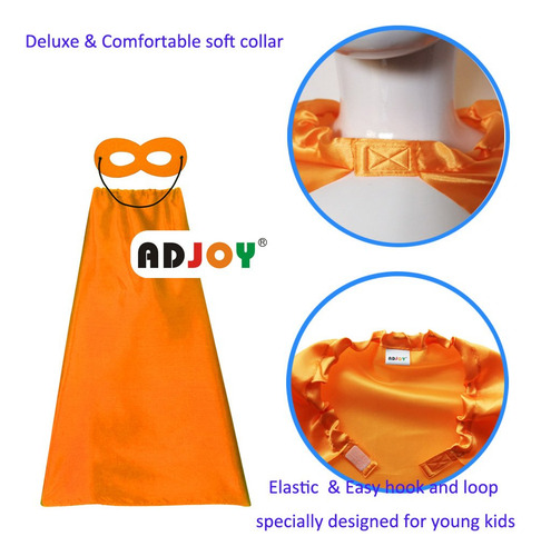 Capas Y Máscaras De Superhéroes Para Niños Costume Adjoy, 10