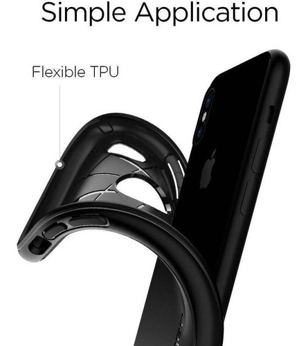 Imagen 5 de 6 de Spigen Rugged Armor Designed For Apple iPhone XS Case (2018)