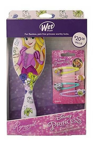 Wet Princesas Disney Cepillo Desenredante Cabello - Rapunzel