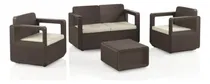 Comprar Juego De Living Para Exterior Set Apolo Jardin Mueble Plasti