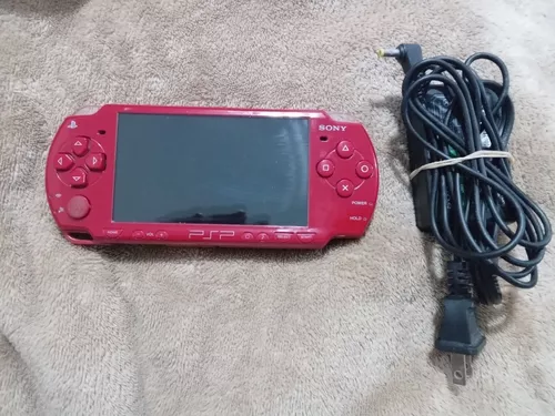 Consola Portatil Psp Slim Color Rojo,modelo 2010,sd 4gb