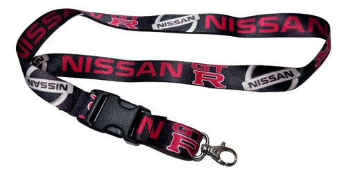 Cinta Portagafete Llavero  52 Cm Nissan Panal Logos