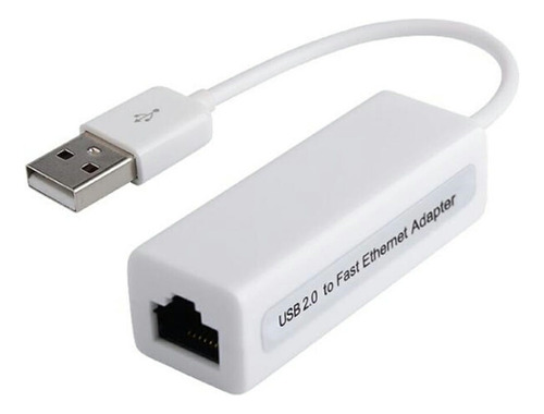Adaptador Usb Ethernet Red Lan Ethernet Rj45 A Usb 2.0